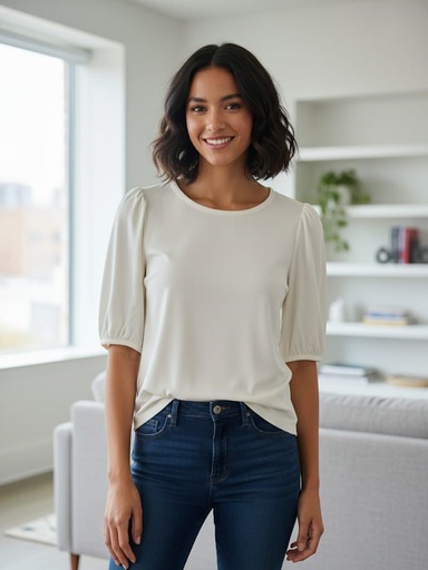 ANN TAYLOR BLUSA MUJER CREMA 32710908