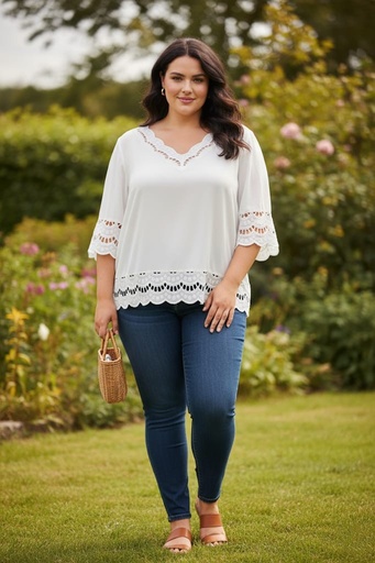 [3402] COLETTE BLUSA BLANCO MUJER