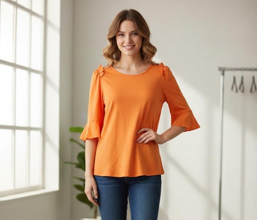 TOGETHER BLUSA NARANJA 3541N
