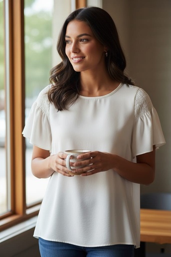 TOGETHER BLUSA BLANCO 3768B