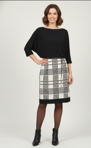 [43861] SANDRA DARREN VESTIDO MUJER NEGRO-