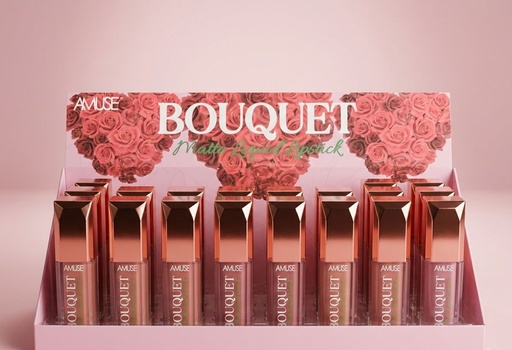 [4710409899674] AMISE LIPSTICK LIQUIDO MATE COLORES