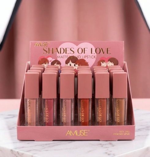 [4713616470278] AMUSE LIPSTICK LIQUIDO MATE COLORES