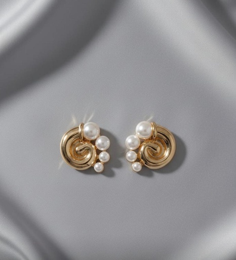 [4888] ARETES FANTACIA FINA DRD-PERLAS
