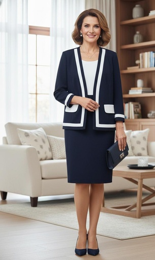 STUDIO ONE CHAQUETA-VESTIDO AZUL 66081