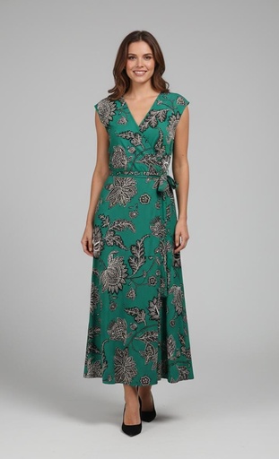 [73027] SANDRA DARREN VESTIDO MUJER VERDE-