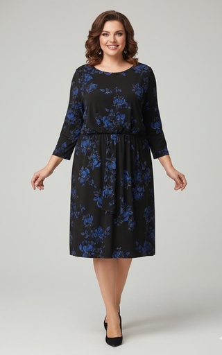 [73356] SANDRA DARREN VESTIDO MUJER NEGRO-