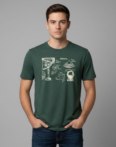 [762216] BANANA CAMISETA H. C-R VERDE O.