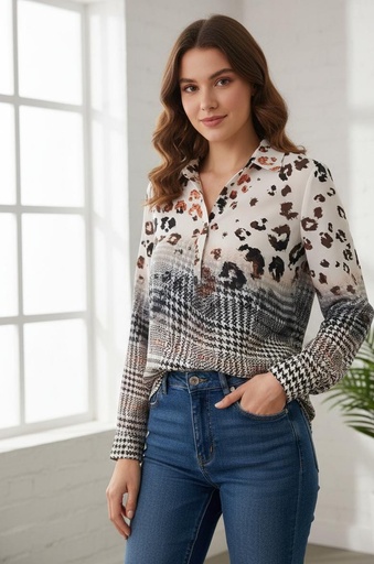 [76746732] MILANO BLUSA MUJER BLANCO