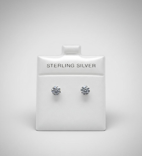 [ARP03] ARETES PLATA BRILLANTE 9.25
