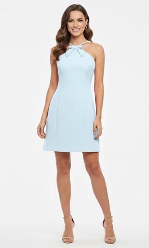 CEFIAN VESTIDO C. CELESTE MUJER