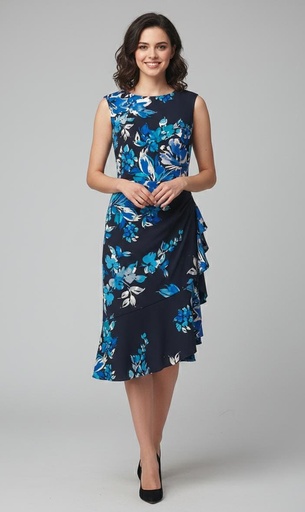 ELIZA VESTIDO AZUL M. FLORES EJ2M0289