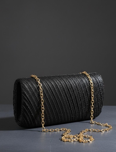 [HBG104030B] CARTERA FIESTA NEGRO BRILLANTE