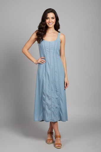 [HMD13971] HAUTE MONDE VESTIDO AZUL HMD13971