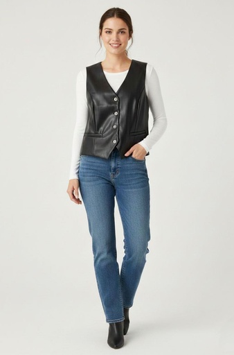 ACTIVE CHALECO NEGRO SINTETICO J14116