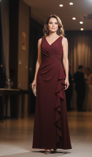 ALEX VESTIDO OCRE MUJER J160309