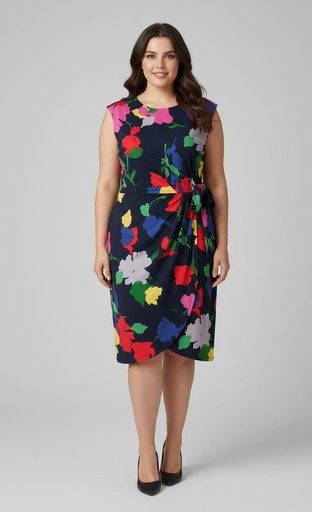 JULIA JORDAN VESTIDO MUJER AZUL M.CLRS JJ37928