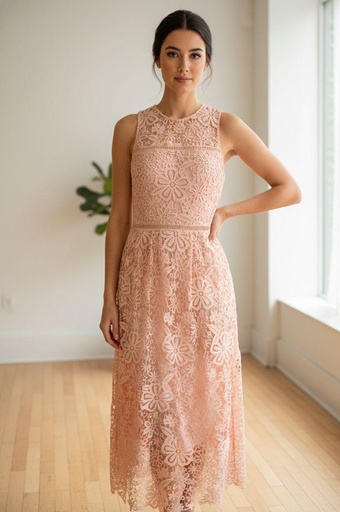 [JMD6729] JUST ME VESTIDO MUJER ROSA JMD6729