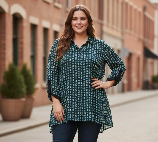 QUINTESSENTIAL BLUSA MUJER NEGRO-VRD Q2045DRX