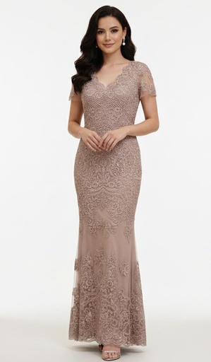 RINA DOMONTELLA VESTIDO ROSA RD2710RV