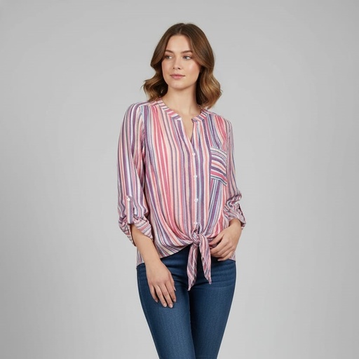 ZAC&RACHEL BLUSA RAYAS CLRS MUJER ST814NXB15