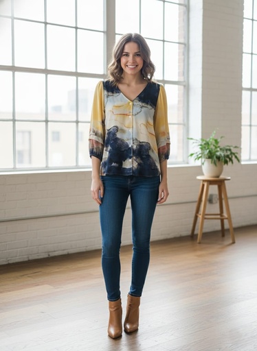 ZAC&RACHEL BLUSA MULTICOLORES ST815006L