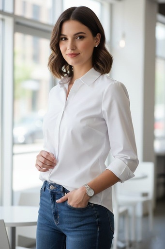 [ST81F607B] ZAC&RACHEL BLUSA BLANCO MUJER