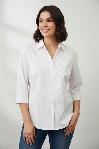 [ST81F607D] ZAC&RACHEL BLUSA BLANCO MUJER