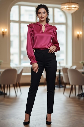 ZAC&RACHEL BLUSA FUCSHIA MUJER ST81HT161