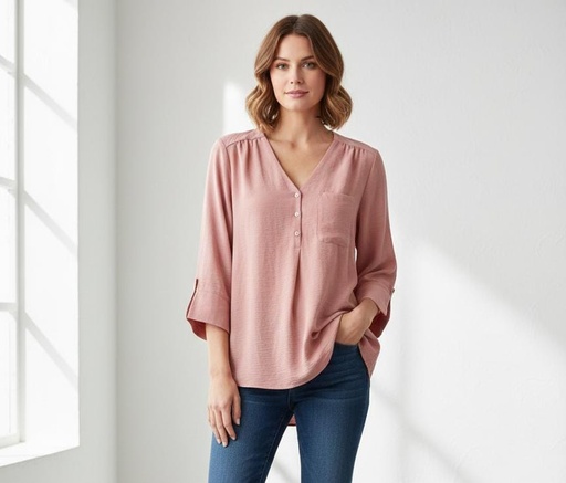 ZAC&RACHEL BLUSA ROSA VIEJO MUJER ST81LZ15P