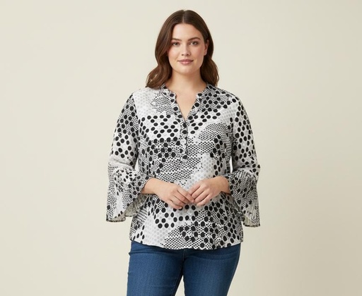 [ST81ROXX5] ZAC&RACHEL BLUSA MUJER BLANCO