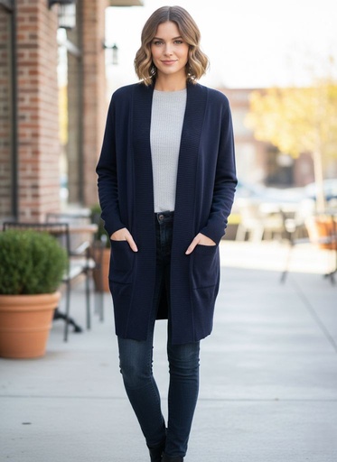 ACTIVE SUETER MUJER AZUL MARINO SW7948XL