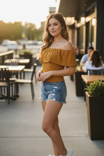 [T10831] ACTIVE BLUSA MUJER MOSTAZA T10831