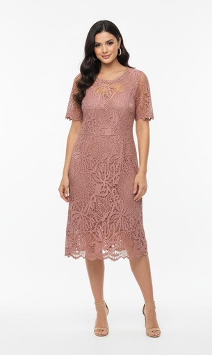 [VC00X217] VESTIDO ROSA C. S187036