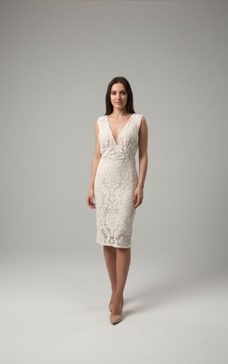 VESTIDO BLANCO C. JMD10524 VC00X83