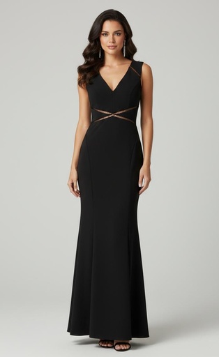 [VL00X041] M24637/VESTIDO NEGRO