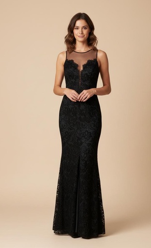 [VL00X043] M22888/VESTIDO NEGRO