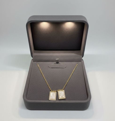 [COLL02] COLLAR ENCHAPE CORAZON D/JESUS DRD