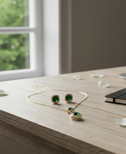 [AE0375] ARETES ENCHAPE COLGANTE BRILL.PIEDRA