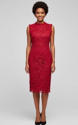 SANDRA DARREN VESTIDO ROJO CORTO 77906