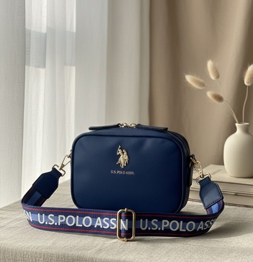 [786660876963] POLO CARTERA AZUL MARINO PEQUEÑO
