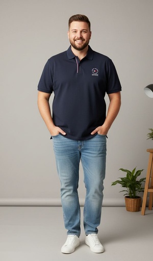 [78J9453AM] TOMMY CAMISETA C-P AZUL MARINO HOMBRE