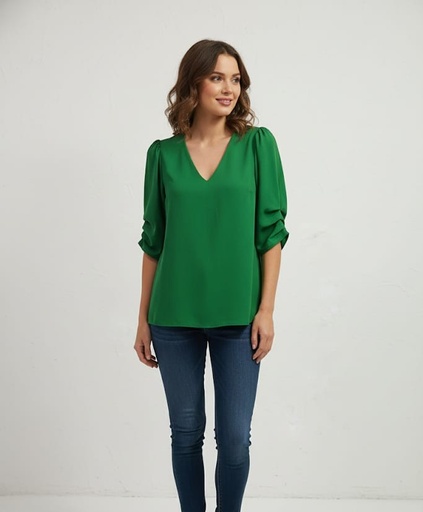 APRIL BLUSA VERDE MUJER 8849V