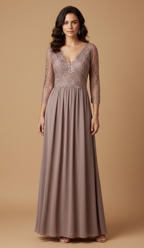 [M18197] SOIEBLU VESTIDO ROSA VIEJO C/MANGAS