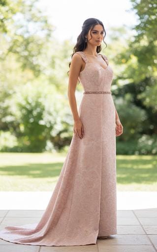 [MV1169] VESTIDO ROSA BRILLANTE