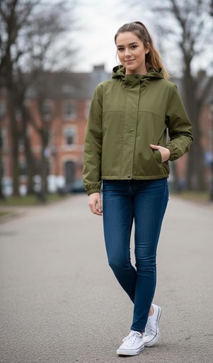 LOVE TREE CHAQUETA VERDE OLIVO ZZ70881VO