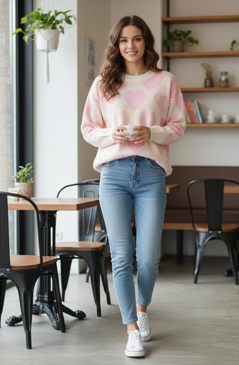 BLU PEPPER SUETER BEIGE CORAZONES ZZB5ST1007