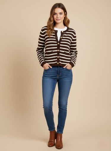 THE WORKSHOP SUETER CAFE  ZZTW2024LINEAS BEIGE