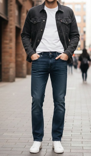 [005140809] LEVI´S JEANS HOMBRE AZUL MARINO (514) 005140809