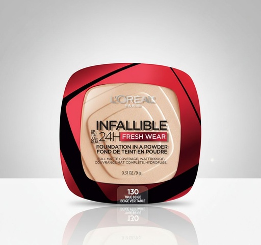 [071249627761] LÓREAL POLVO FRESH WEAR TRUE BEIGE 130